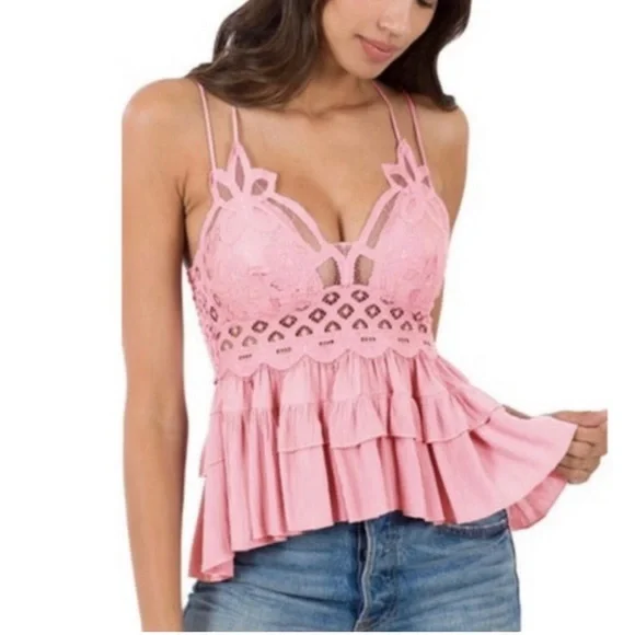 Zenana Crochet Lace Top - Picture 8 of 8